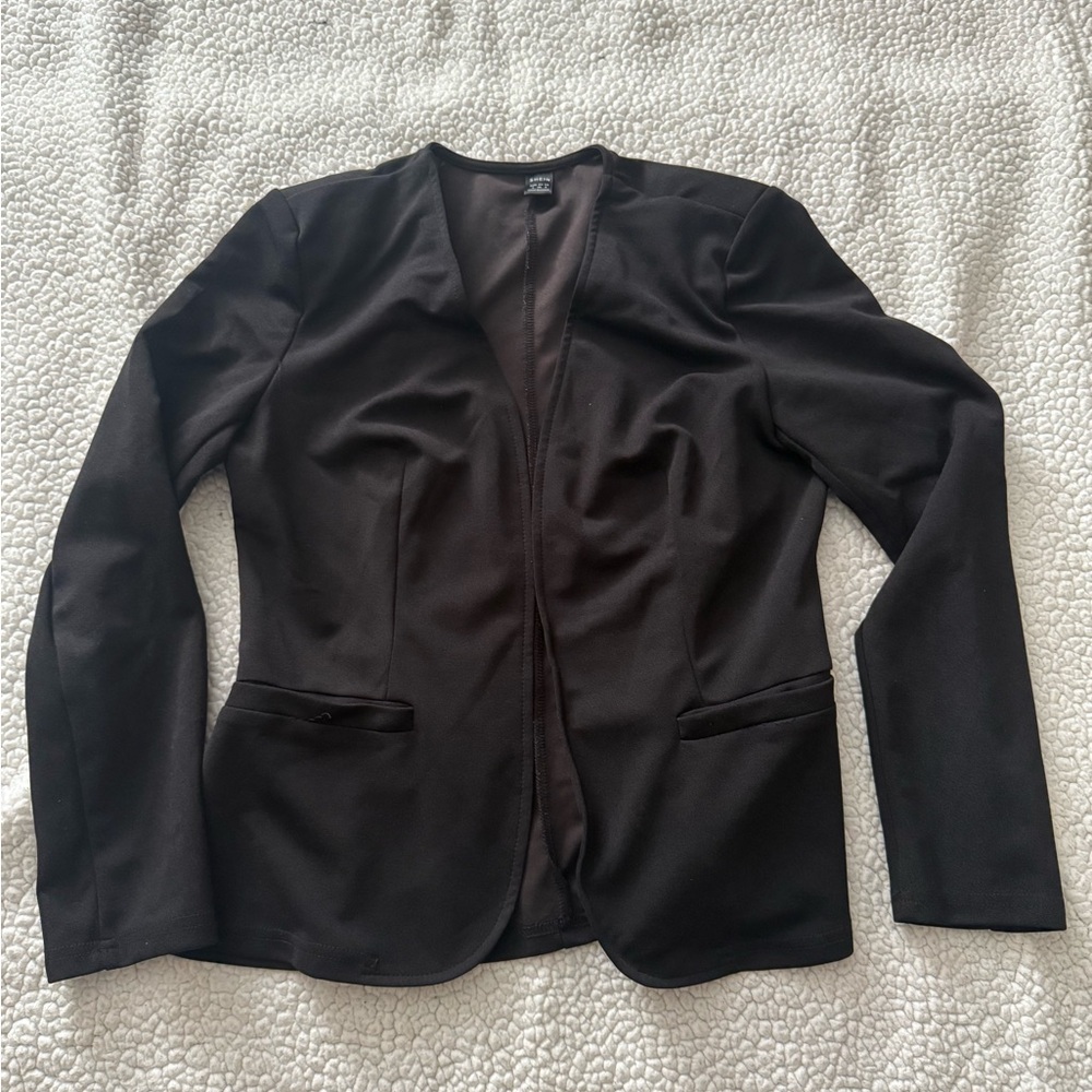 SHEIN Classic Black Women's Blazer